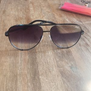 Quay Australia High Key Aviator Sunglasses